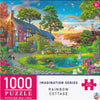 Arrow Puzzles - Imagination Series - Rainbow Cottage by P.D. Moreno Jigsaw Puzzle (1000 Pieces)