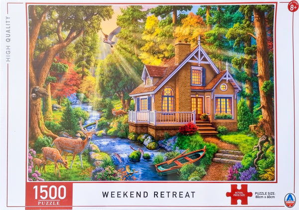 Arrow Puzzles - Weekend Retreat Jigsaw Puzzle (1500 Pieces)