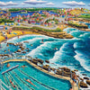 Blue Opal - Stephen Evans - Bronte Beach Jigsaw Puzzle (1000 pieces)