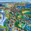 Blue Opal - Stephen Evans - Macquarie Lighthouse Jigsaw Puzzle (1000 pieces)