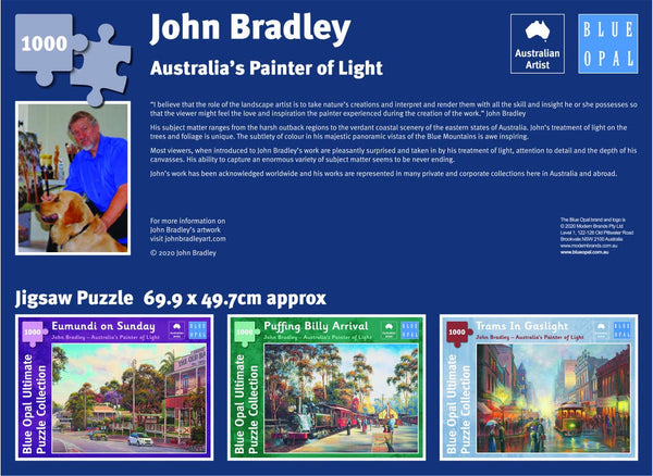 Blue Opal - John Bradley - Sydney Harbour Jigsaw Puzzle (1000 pieces)
