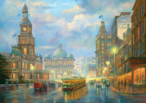 Blue Opal - John Bradley - Grand Queen Victoria Jigsaw Puzzle (1000 pieces)