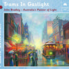 Blue Opal - John Bradley - Trams in Gaslight Jigsaw Puzzle (1000 pieces)