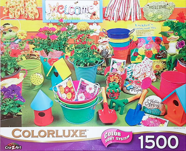 Colorluxe - Gardening Time Jigsaw Puzzle (1500 Pieces)