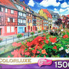 Colorluxe - Colourful Colmar Buildings, France Jigsaw Puzzle (1500 Pieces)
