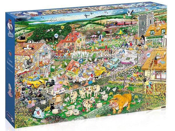 Gibsons - Mike Jupp - I Love Spring Jigsaw Puzzle (1000 Pieces)