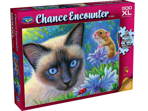Holdson - Chance Encounter - The Ladybug XL by Bridget Voth Jigsaw Puzzle (500 Pieces)