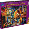 Holdson - Symphony of Colour - Romantic Cafe in Old City by Leonid Afremov Jigsaw Puzzle (1000 Pieces)