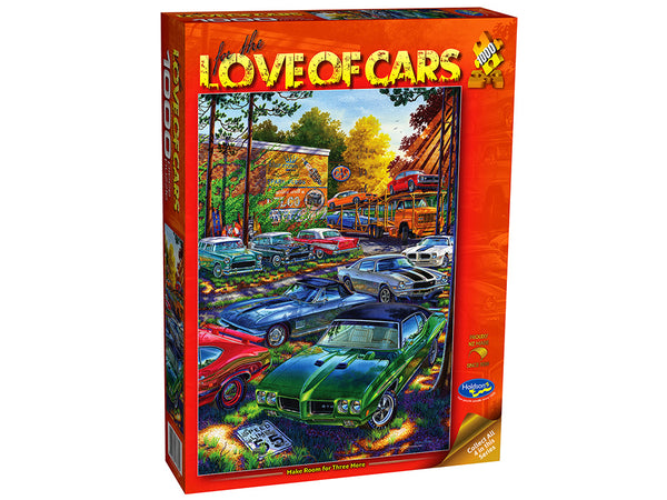 Holdson - For Love of Cars - Make Room for Three More by Michael Irvine Jigsaw Puzzle (1000 Pieces)