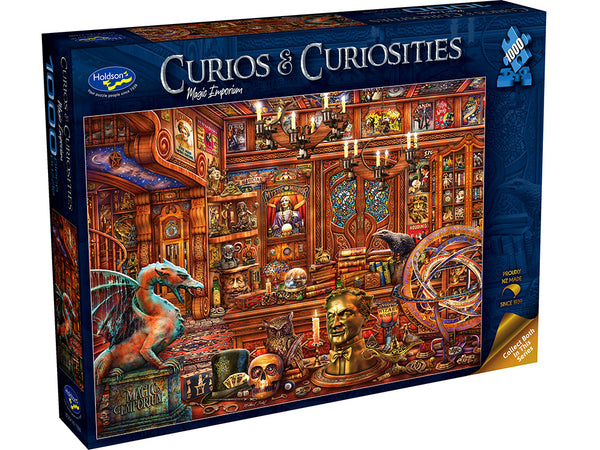 Holdson - Curios & Curiosities Magic Emporium by Michael Fishel Jigsaw Puzzle (1000 Pieces)