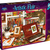 Holdson - Artistic Flair Paint & Draw by Tracy Hall Jigsaw Puzzle (1000 Pieces)