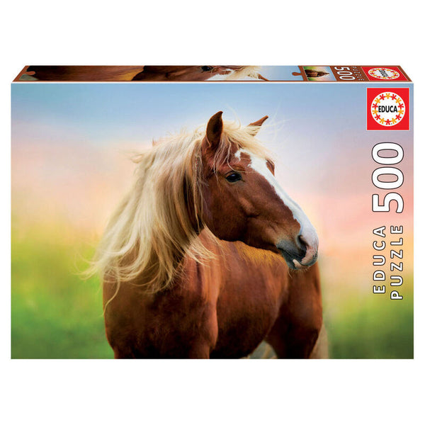 Educa - Horse At Sunrise Jigsaw Puzzle (500 Pieces)