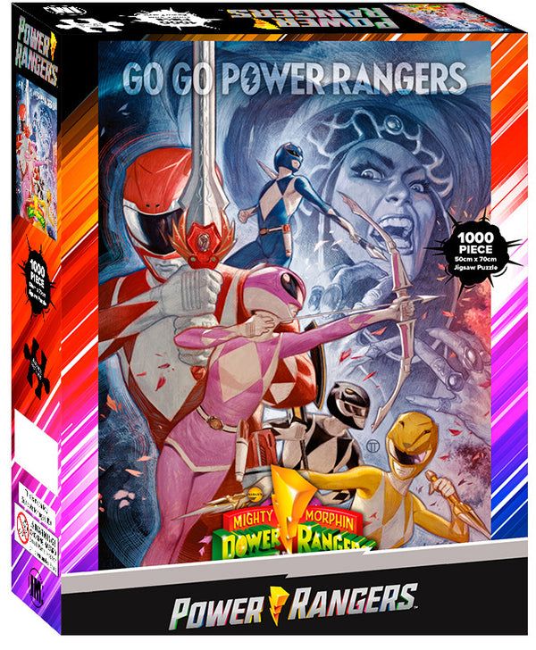 Impact - Go Go Power Rangers 1000 pieces Jigsaw Puzzle (1000 Pieces)