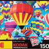 Kodak Premium Puzzles - Colourful Hot Air Ballons Flying Jigsaw Puzzle (1500 pieces)