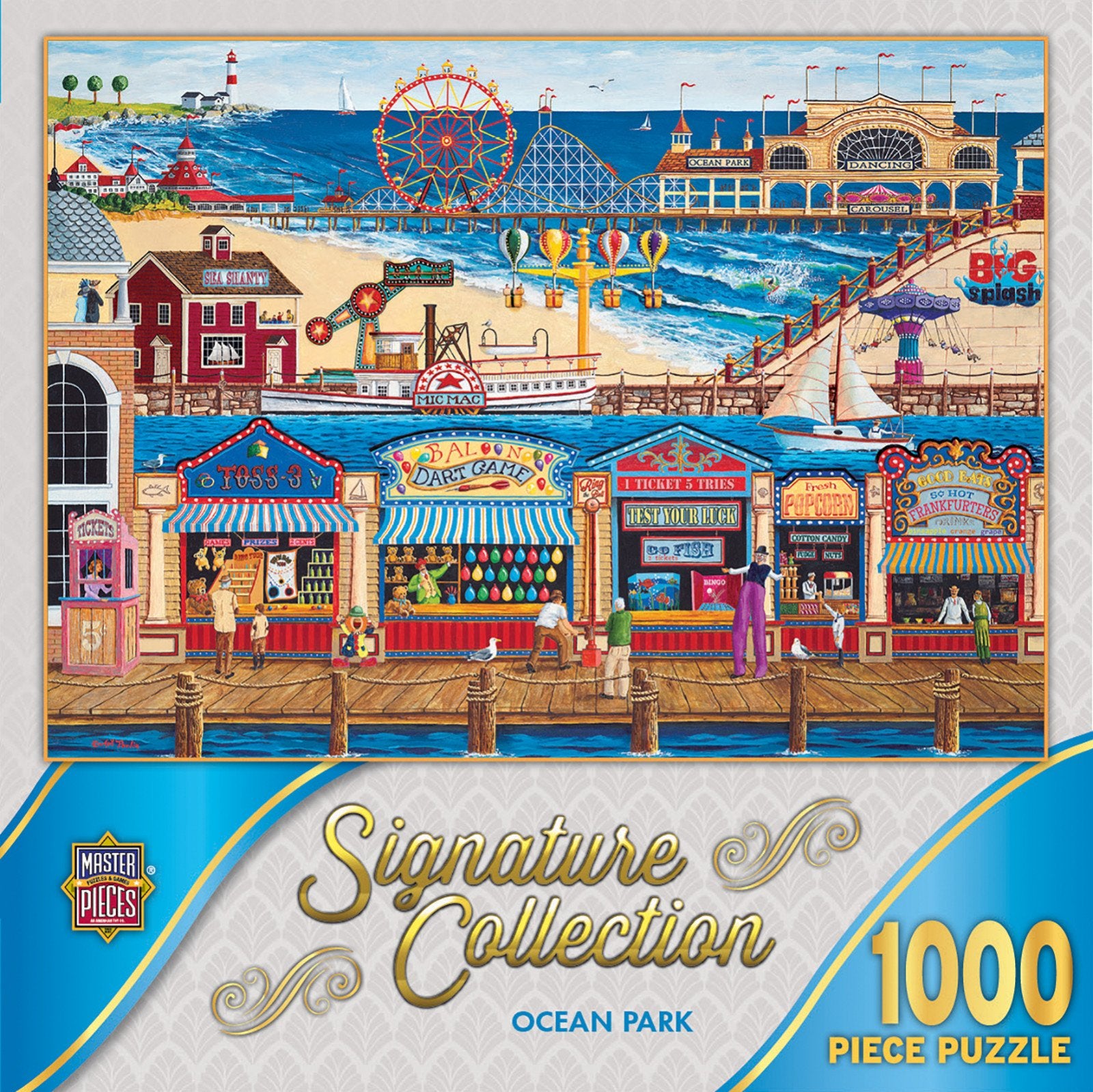 Masterpieces - Signature Collection - Ocean Park Jigsaw Puzzle (1000 Pieces)