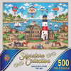 Masterpieces - Signature Collection - Balloons over the Bay 500 Piece Jigsaw Puzzle