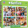 Masterpieces Puzzle 4 Pack Selfies Puzzle 100 pieces