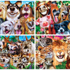 Masterpieces Puzzle 4 Pack Selfies Puzzle 100 pieces