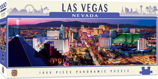 Masterpieces Puzzle City Panoramic Las Vegas Puzzle 1,000 pieces
