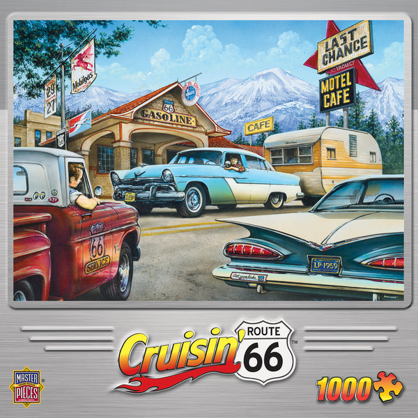 Masterpieces Puzzle Cruisin On the Road Again Puzzle 1,000 pieces