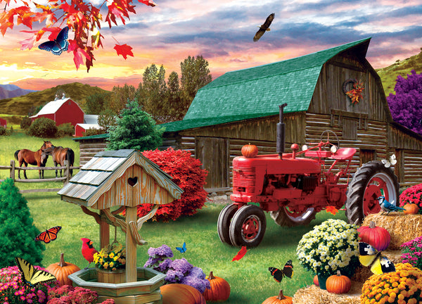 Masterpieces - Farm and Country Harvest Ranch Jigsaw Puzzle (1000 Pieces)