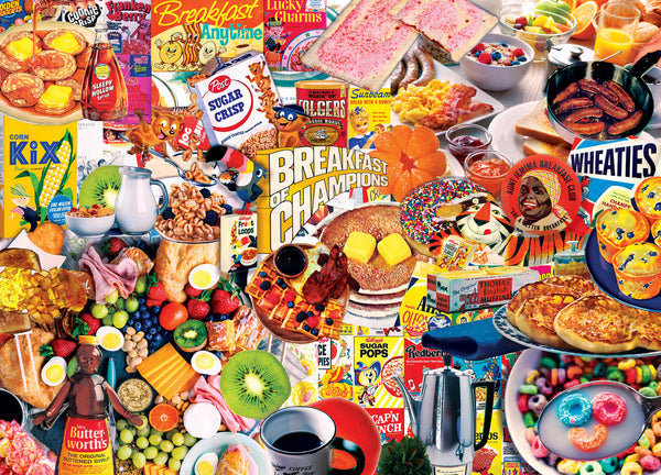 Masterpieces - Flashbacks Breakfast of Champions Jigsaw Puzzle (1000 Pieces)