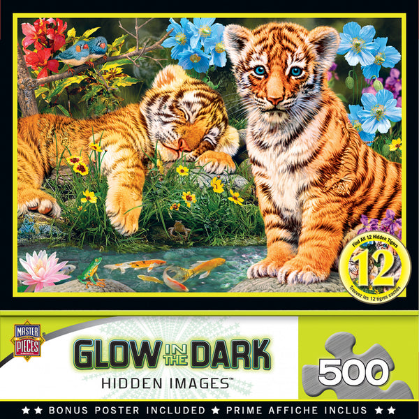 Masterpieces - Hidden Image Glow A Watchful Eye Jigsaw Puzzle (500 Pieces)