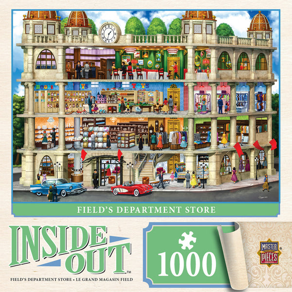 Masterpieces Puzzle Inside Out Fields Department Store Puzzle 1,000 pieces