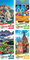 Masterpieces - Masters of Photography 4 Pack Assortment Puzzle 500 pieces (4 in the Assortment)