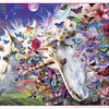 Masterpieces Puzzle Medley Unicorns & Butterflies Ez Grip Puzzle 300 pieces