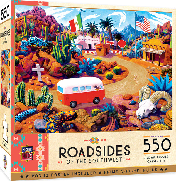 Masterpieces Puzzle Roadside of the Southwest Touring Time Puzzle 550 pieces