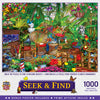Masterpieces Puzzle Seek & Find Garden Hideaway Puzzle 1,000 pieces