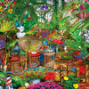 Masterpieces Puzzle Seek & Find Garden Hideaway Puzzle 1,000 pieces