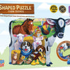 Masterpieces Puzzle Shaped Farm Friends Puzzle 100 pieces