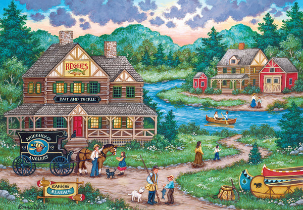 Masterpieces - Signature Collection Adirondack Anglers Puzzle 2,000 pieces
