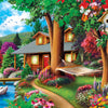 Masterpieces Puzzle Time Away Around the Lake Puzzle 1,000 pieces