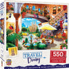 Masterpieces Puzzle Travel Diary Barcelona Puzzle 550 pieces