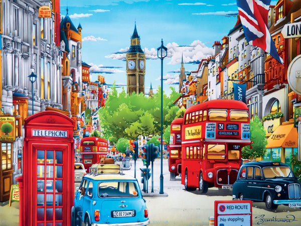 Masterpieces Puzzle Travel Diary London Puzzle 550 pieces