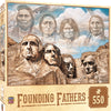 Masterpieces Puzzle Tribal Spirit Founding Fathers Puzzle 550 pieces