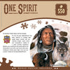 Masterpieces Puzzle Tribal Spirit One Spirit Puzzle 550 pieces