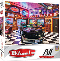 Masterpieces Puzzle Wheels Black Beauty Puzzle 750 pieces