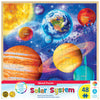Masterpieces Puzzle Wood Fun Facts Solar System Puzzle 48 pieces