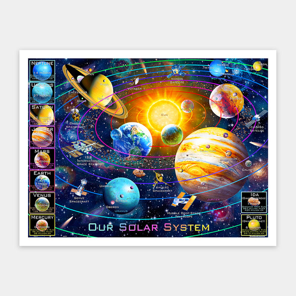 Pintoo - Solar System Plastic by Adrian Chesterman Jigsaw Puzzle (1200 Pieces)
