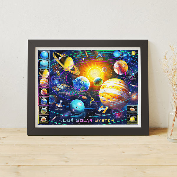 Pintoo - Solar System Plastic by Adrian Chesterman Jigsaw Puzzle (1200 Pieces)