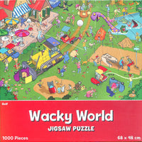 Wacky World - Golf 1000 Piece Jigsaw Puzzle