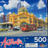 Australia -  Flinders Street Station and City Circle Tram, Melbourne 500 Piece Jigsaw Puzzle