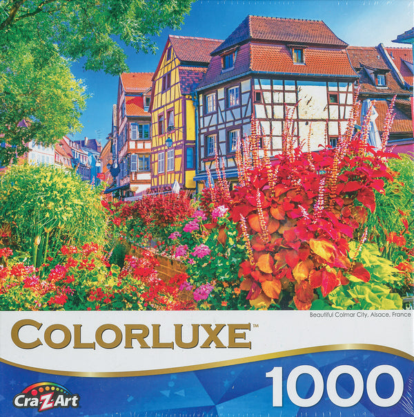Colorluxe - Beautiful Colmar City, Alsace, France 1000 Piece Jigsaw Puzzle