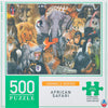 Arrow Puzzles - Animals Series - African Safari - 500 Piece Jigsaw Puzzle