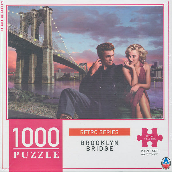 Arrow Puzzles - Retro Series - Brooklyn Bridge - 1000 Pieces