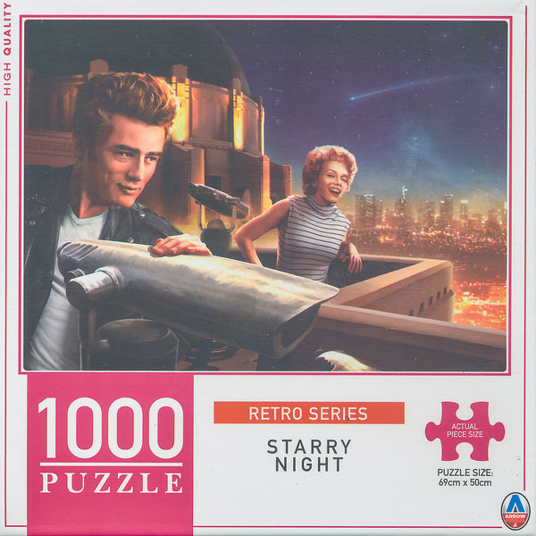 Arrow Puzzles - Retro Series - Starry Night - 1000 Pieces